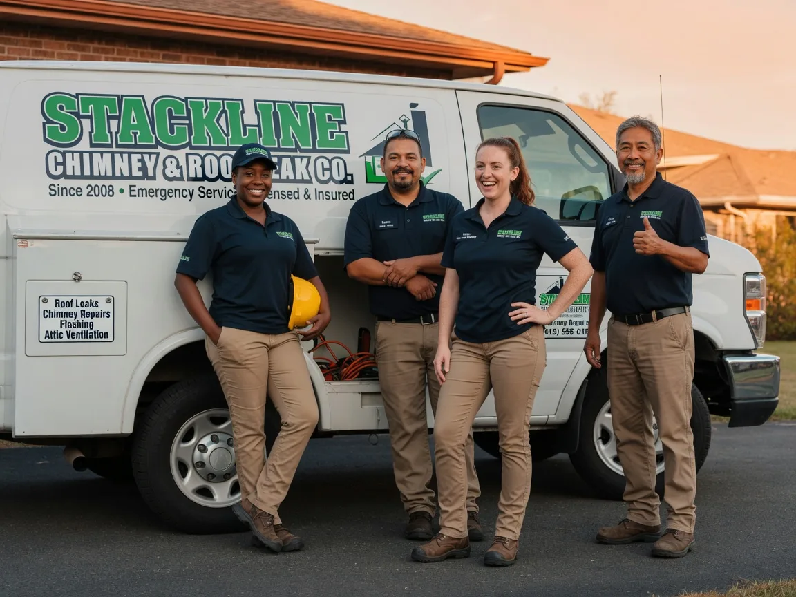 Chimney flashing repair company in Massena, IA